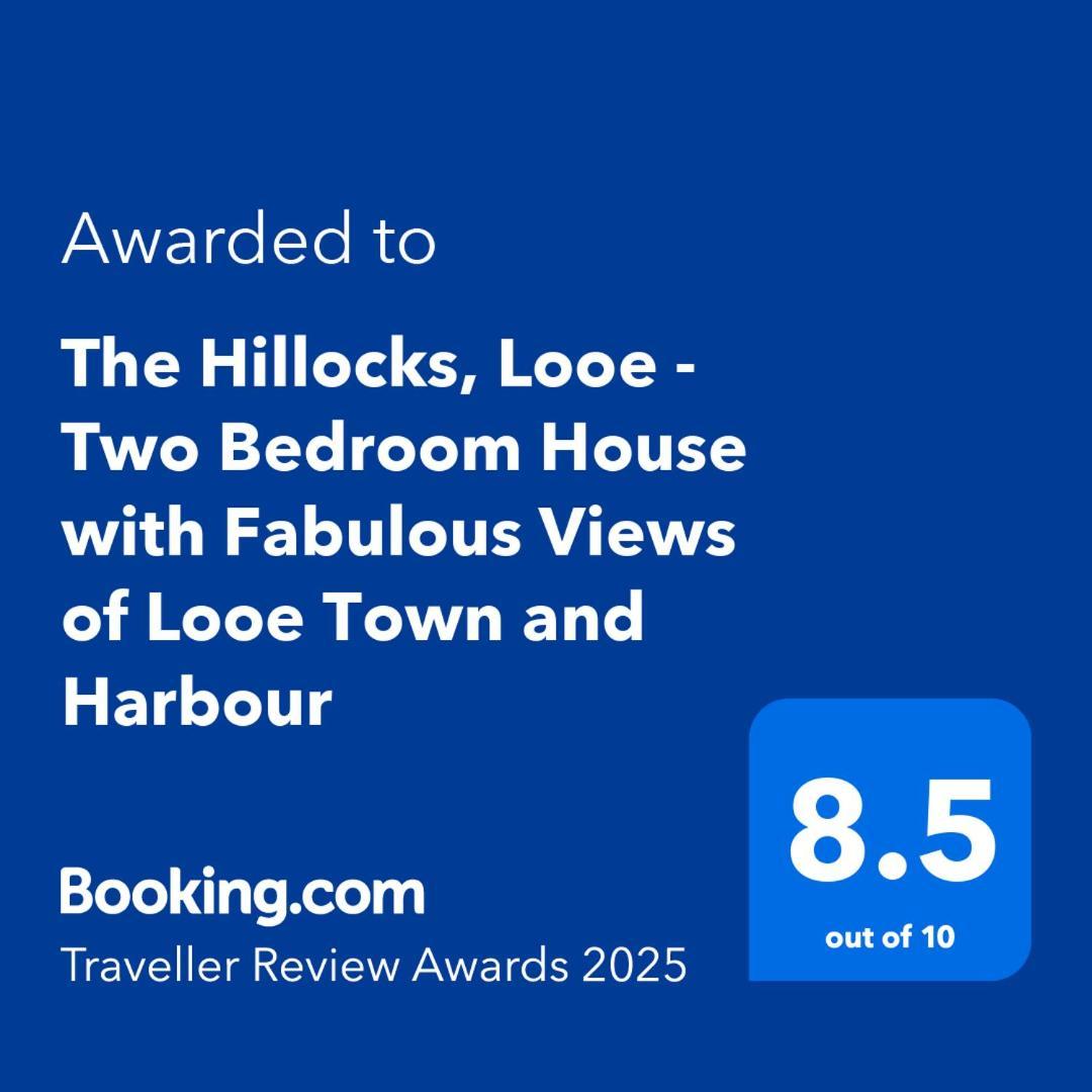 The Hillocks, Looe - Two Bedroom House With Fabulous Views Of Looe Town And Harbour Εξωτερικό φωτογραφία